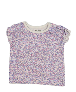 Světlé květinové triko Nutmeg