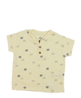 Žluté triko se zvířátky Next