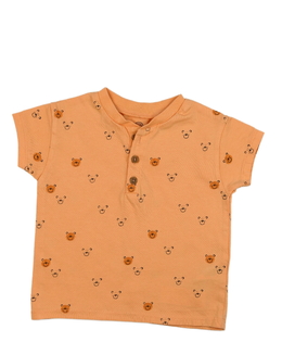Oranžové triko se zvířátky Next