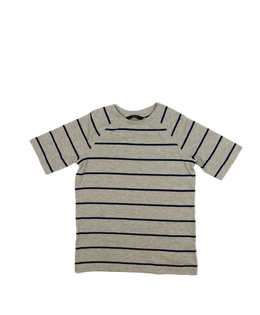 Šedé melírované triko s pruhy George
