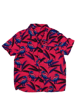 Červená dinosauří košile M&S