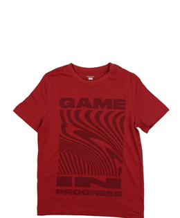 Tmavě červené triko F&F