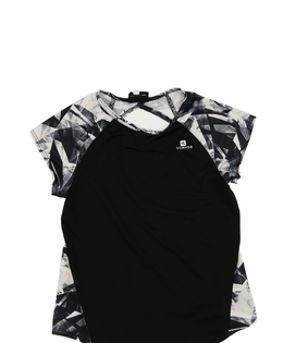 Tmavé sportovní triko Decathlon 