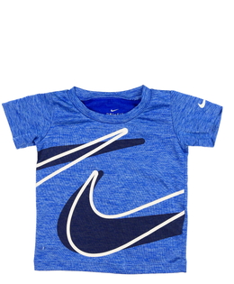 Modré melírované triko Nike 
