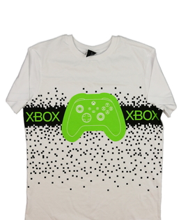 Bílé triko s herním motivem Xbox George