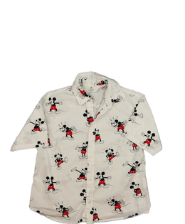 Bílá košile Mickey H&M
