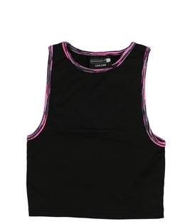 Černý crop top 