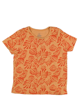 Oranžové triko s listy F&F