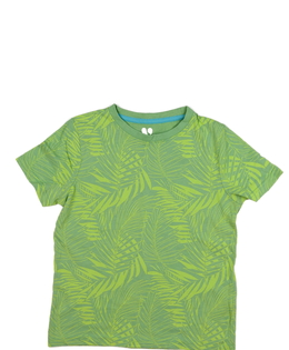 Zelené triko s listy