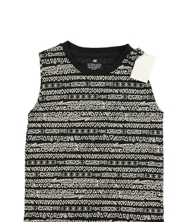 Nové šedé vzorované tílko H&M