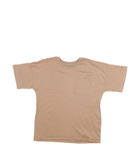 Hnědé triko s kapsou George