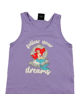 Fialové tílko Malá mořská víla Disney Primark 