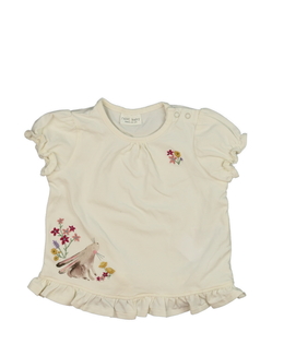 Krémové triko se zajíčkem Next