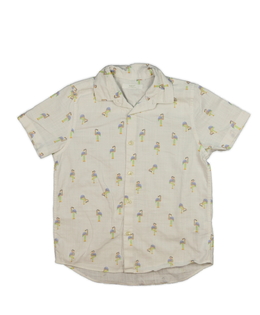 Bílá košile s ptáky Next