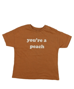 Hnědé triko s nápisem George