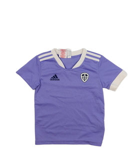 Fialovo-bílé sportovní triko Adidas 
