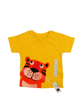 Nové žluté triko se zvířátkem 