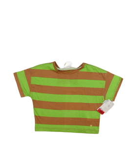 Nové hnědo-zelené triko Zara