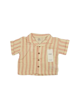 Nová světlá pruhovaná košile M&S