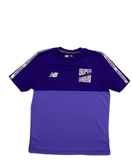 Fialové sportovní triko New Balance