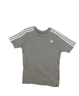 Šedé melírované triko Adidas 