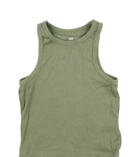 Zelený crop top H&M