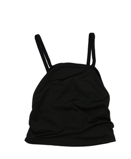 Černý crop top 