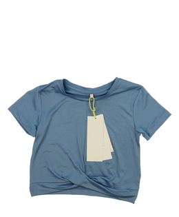 Nový modrý crop top H&M