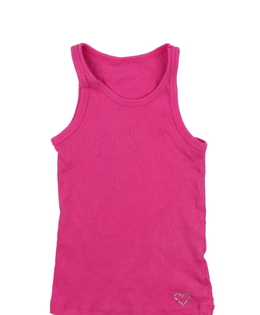 Růžové žebrované tílko Cherokee