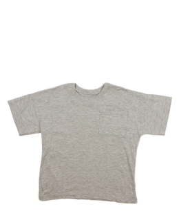 Šedé melírované triko s kapsou George