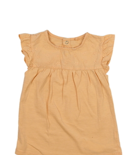 Oranžové zdobné triko Tu