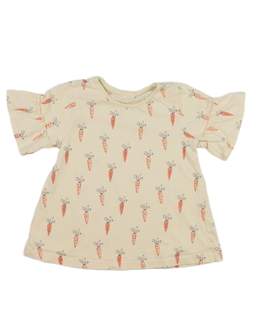 Světle hnědé triko s mrkví George