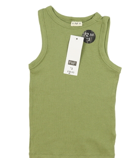 Nové olivově zelené tílko F&F