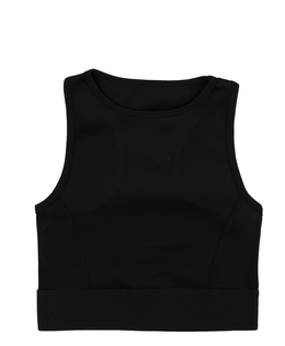 Černý sportovní crop top George