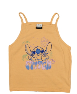 Oranžový crop top Stitch Disney George