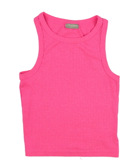 Růžové kratší tílko 