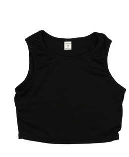 Černý crop top 