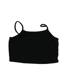 Černý crop top 