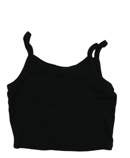 Černý crop top New Look 