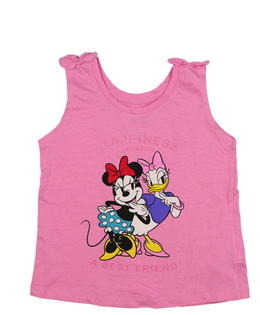 Růžové triko Minnie Disney Primark 