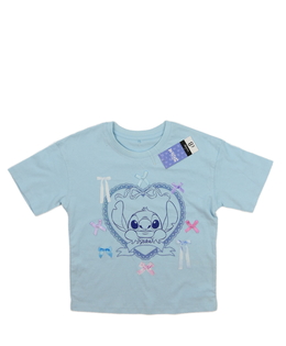 Nové světle modré triko Stitch Disney George