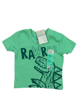 Nové zelené triko s dinosaurem Primark 