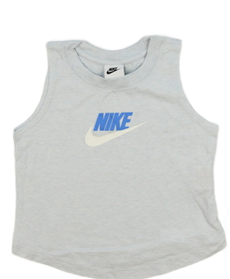 Modré melírované krátké tílko Nike