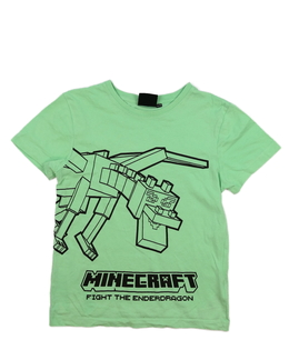Zelené triko Minecraft