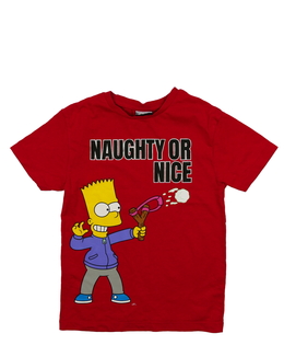 Tmavě červené triko Simpsonovi George