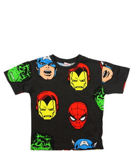 Tmavě šedé triko Marvel 