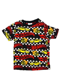 Černé triko Hot Wheels George