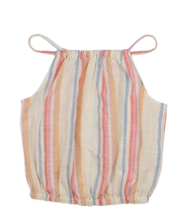 Pastelově pruhovaný crop top Primark 