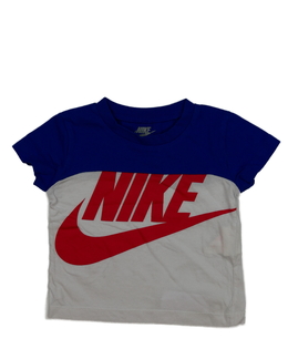 Bílo-modré triko Nike 