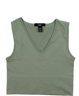Zelený crop top New Look 